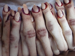 Halloween Småkage Fingre